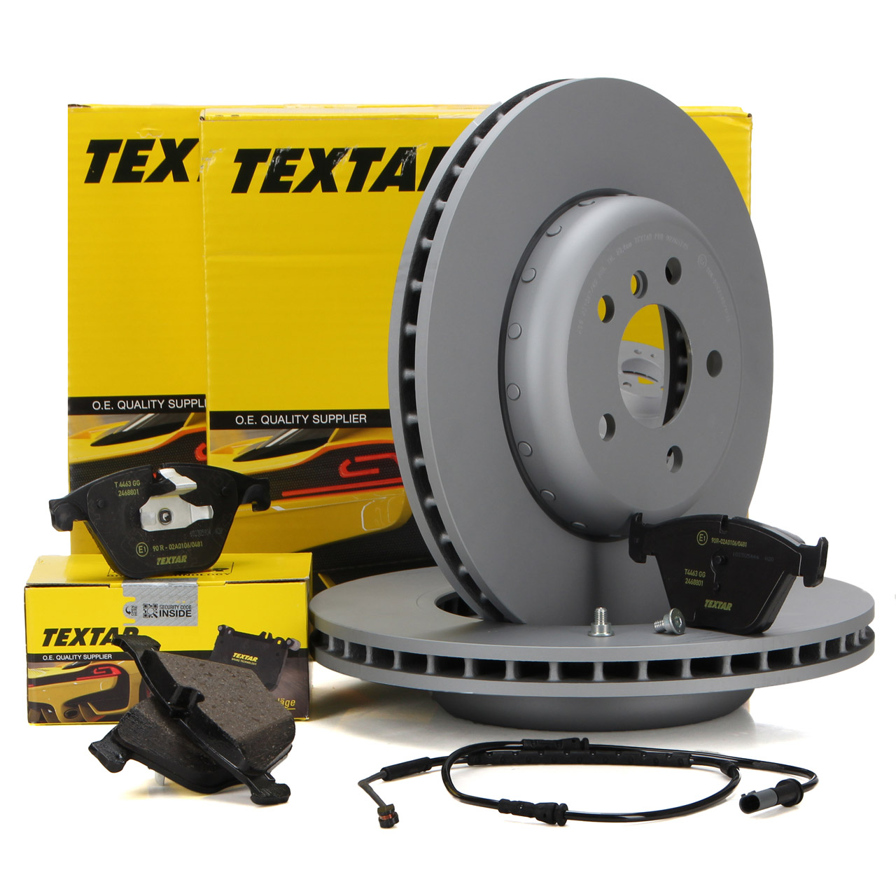 TEXTAR Bremsen Sets - 92265725, 2468801, A098151 