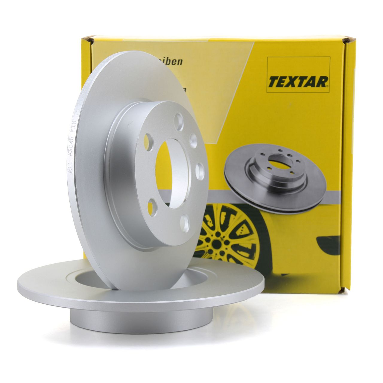 TEXTAR 92082503 Bremsscheiben Satz AUDI A1 A2 A3 TT VW Bora Golf 4 Polo hinten