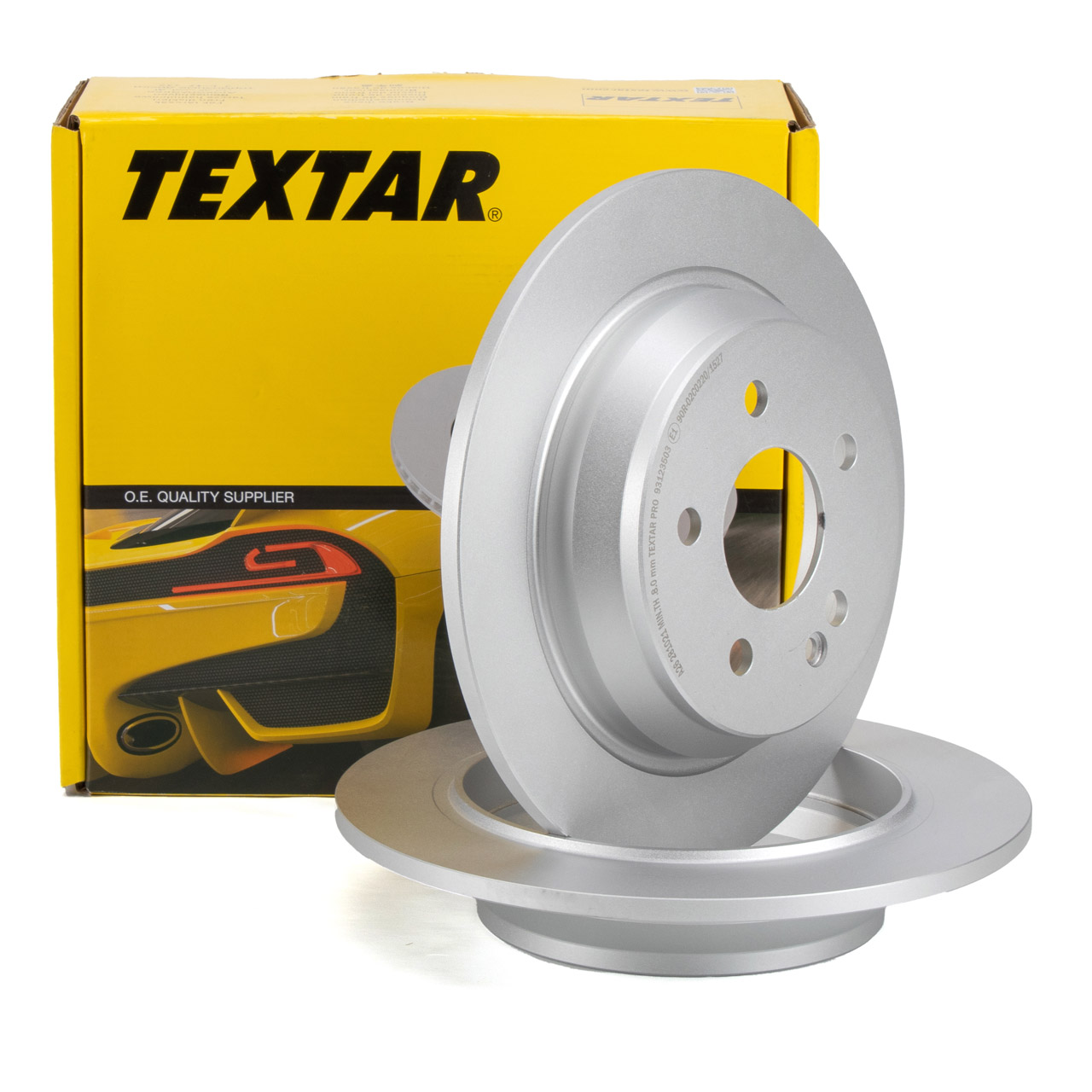 TEXTAR 93123503 Bremsscheiben Satz MERCEDES Viano Vito / Mixto W639 hinten 6394230112