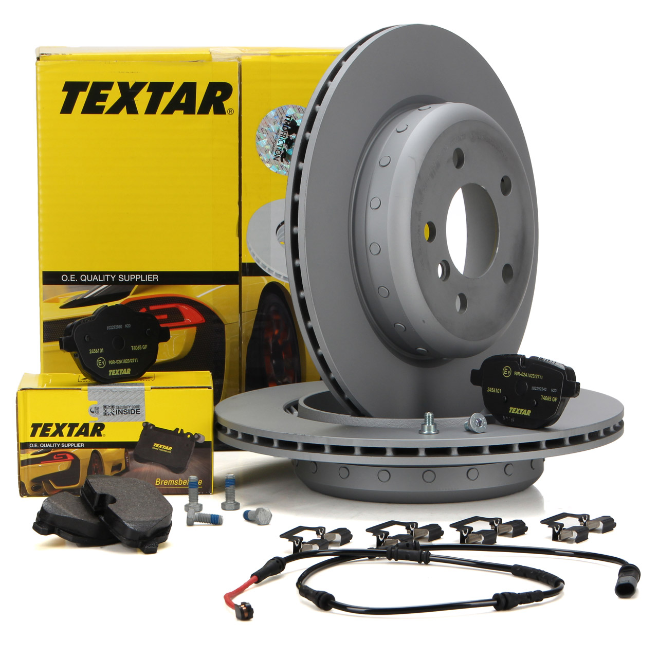 TEXTAR Bremsen Sets - 92265925, 2456101, A098167 