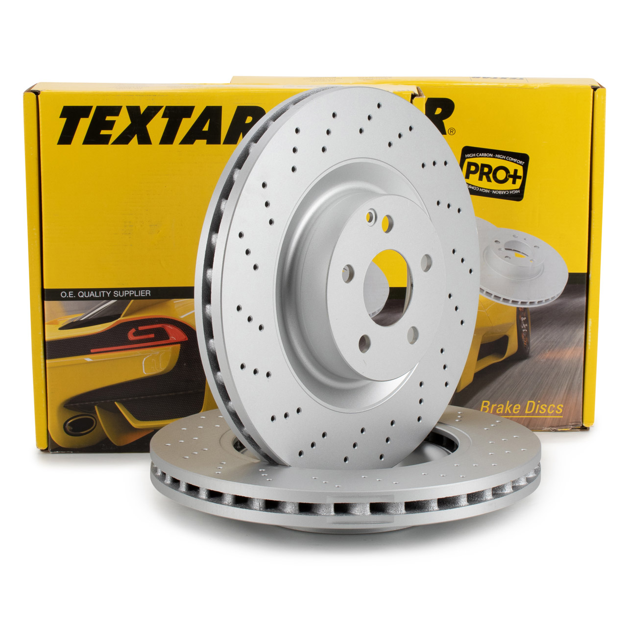 TEXTAR 92176405 Bremsscheiben Satz MERCEDES W211 S211 W221 C216 R230 vorne 2214211612