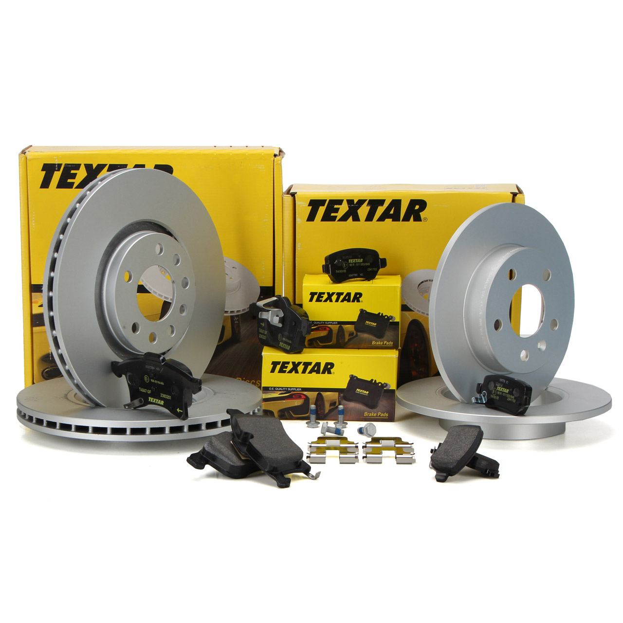 TEXTAR Bremsen Sets - 92110903, 2383201, 92092103, 2341703 