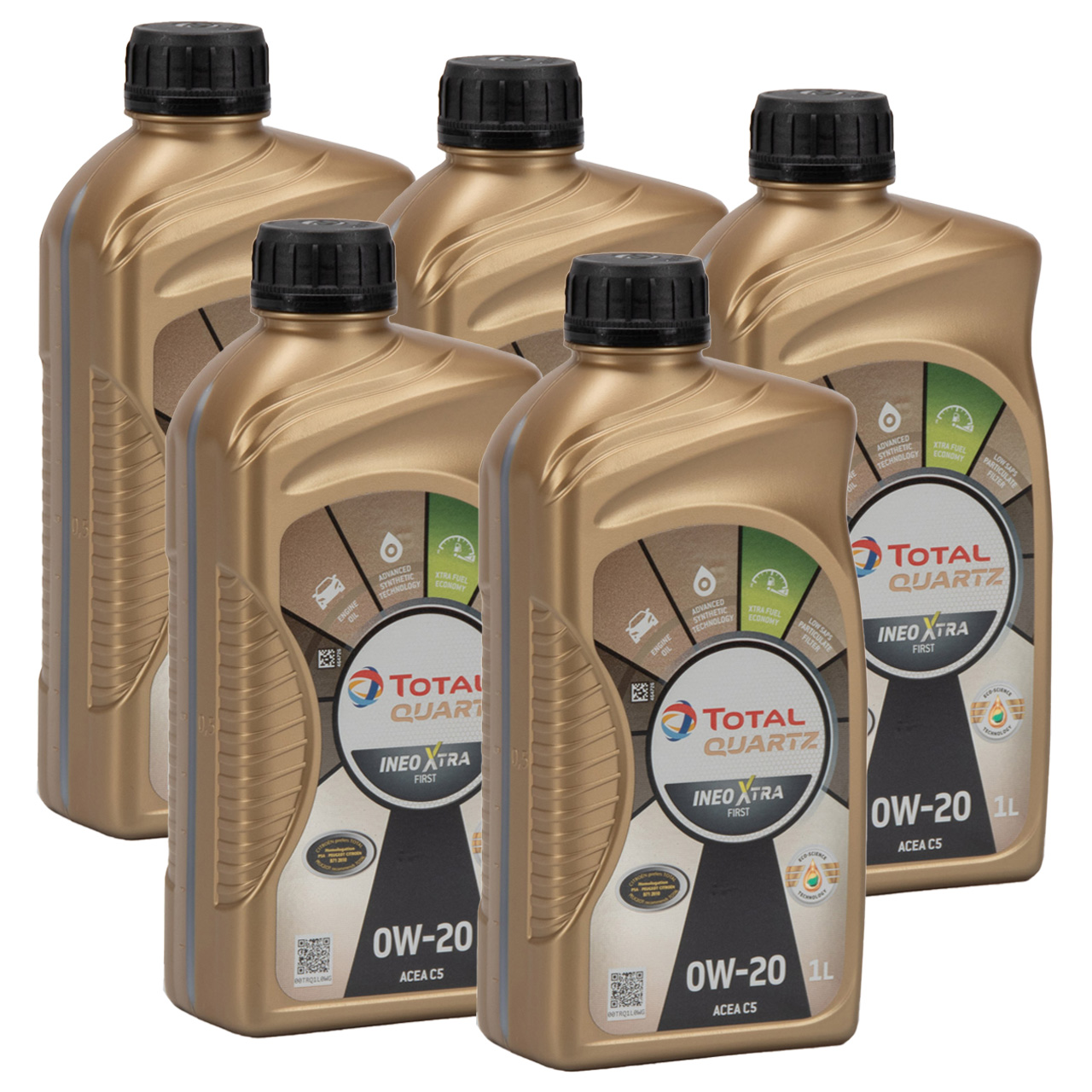 TOTAL Quartz Ineo First 0w30 Fully Synthetic Engine Oil 5 Litre 5l PSA  PEUGEOT