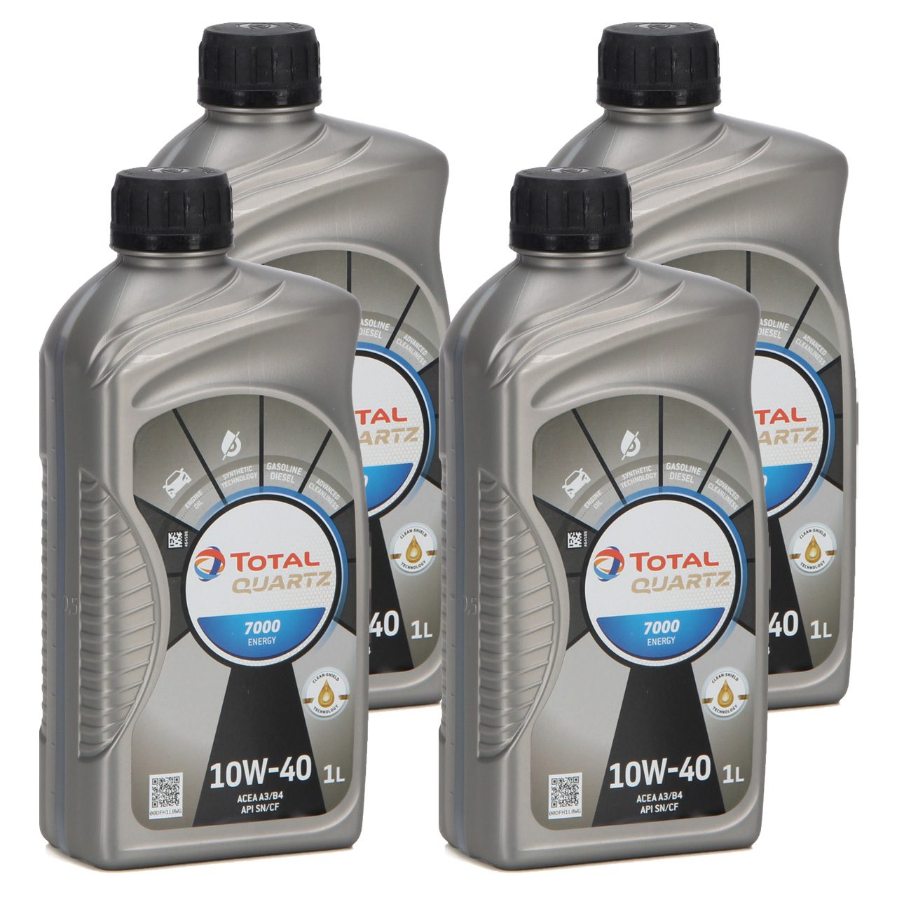 4L 4 Liter TOTAL QUARTZ 7000 ENERGY Motoröl Öl 10W-40 10W40 VW 501.01/505.00