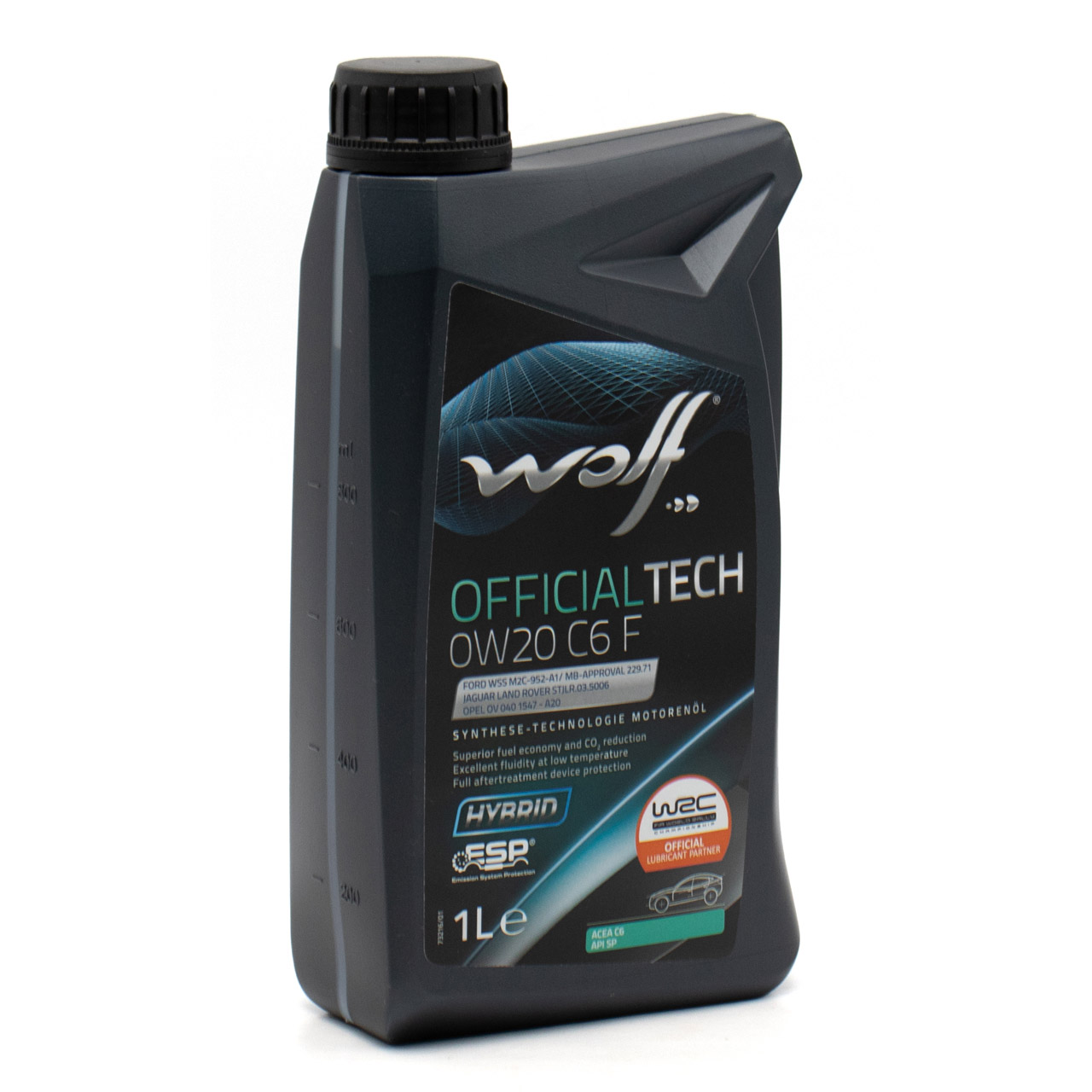 7L WOLF OFFICIALTECH 0W20 C6 F Motoröl + MANN Ölfilter FORD Focus 4 MK4 1.5 EcoBlue