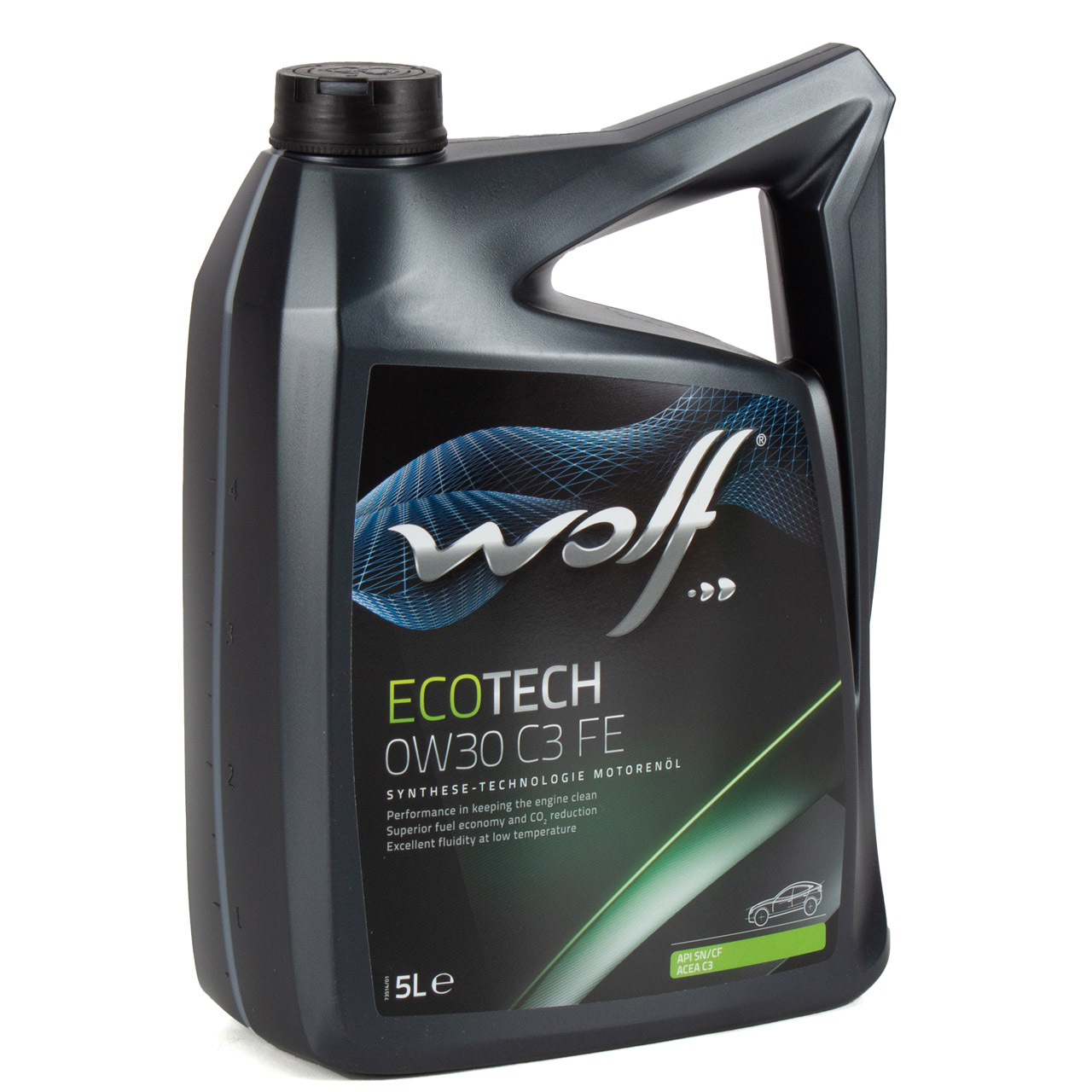 5L 5 Liter WOLF ECOTECH 0W30 C3 FE Motoröl Öl BMW LL-04 MB 229.51 FIAT 9.55535-DS1/GS1