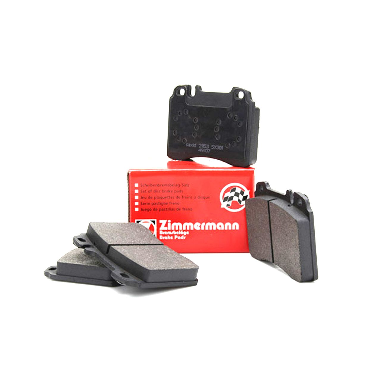 ZIMMERMANN Bremsbeläge Bremsbelagsatz für Mercedes W124 A124 C124 S124 AMG vorne