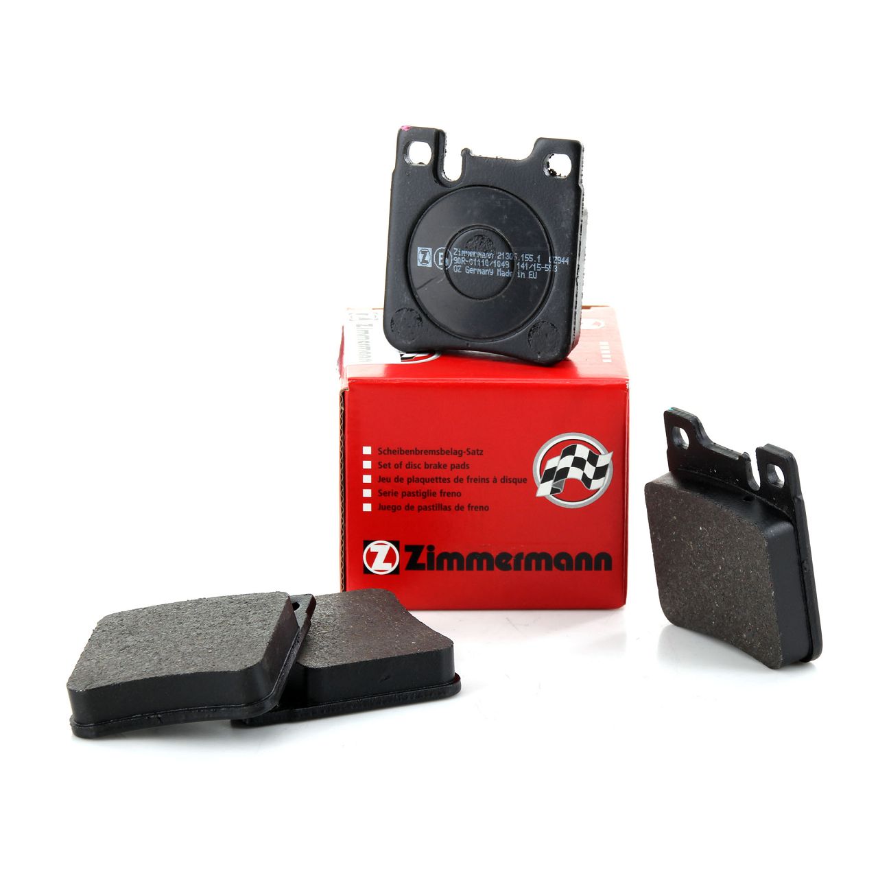 ZIMMERMANN Bremsbeläge MERCEDES W202 W203 W124 W210 W140 R170 hinten 0044209320