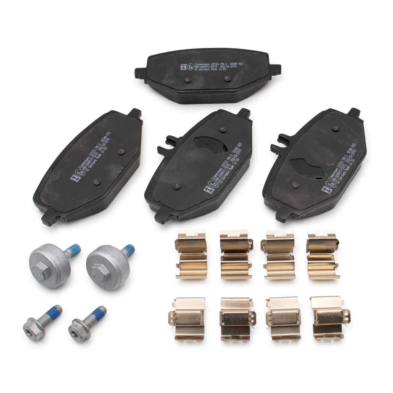 ZIMMERMANN Bremsbeläge + Warnkontaktsensor MERCEDES G-KLASSE W463 GLE C167 hinten