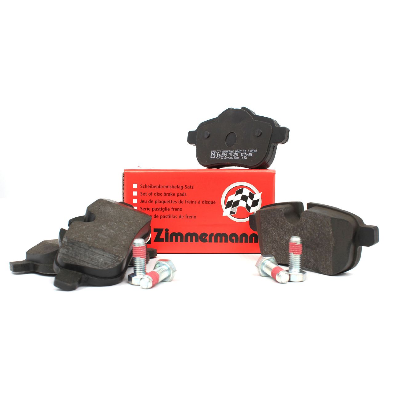 ZIMMERMANN Bremsbeläge BMW Z4 E89 sDrive18-35is hinten 24559.180.1