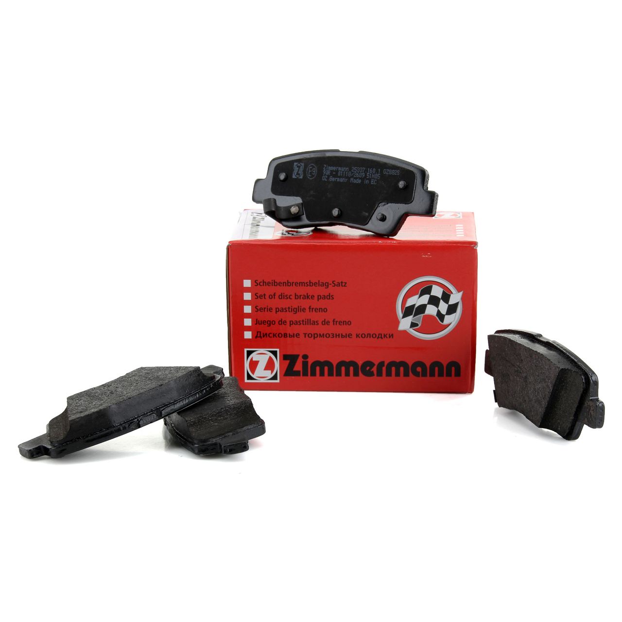 ZIMMERMANN Bremsbeläge Bremsklötze für Hyundai Accent IV i40 Kia Rio III hinten