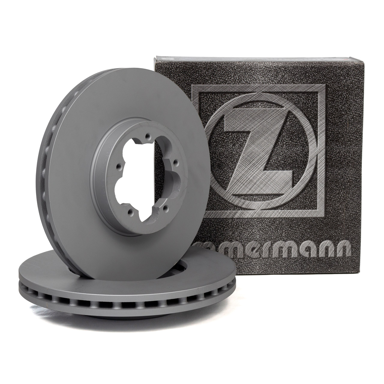 ZIMMERMANN Bremsscheiben Satz für FORD TRANSIT + TRANSIT TOURNEO 2006-2014 vorne