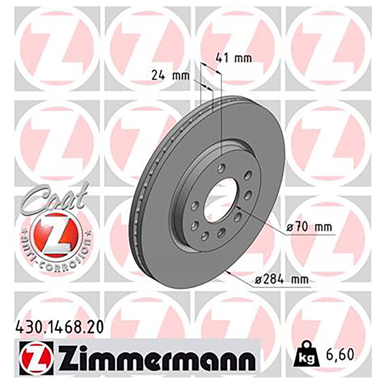 ZIMMERMANN Bremsscheiben Satz OPEL Calibra A Vectra A SAAB 900 II 2.0i 2.3i 2.5i vorne