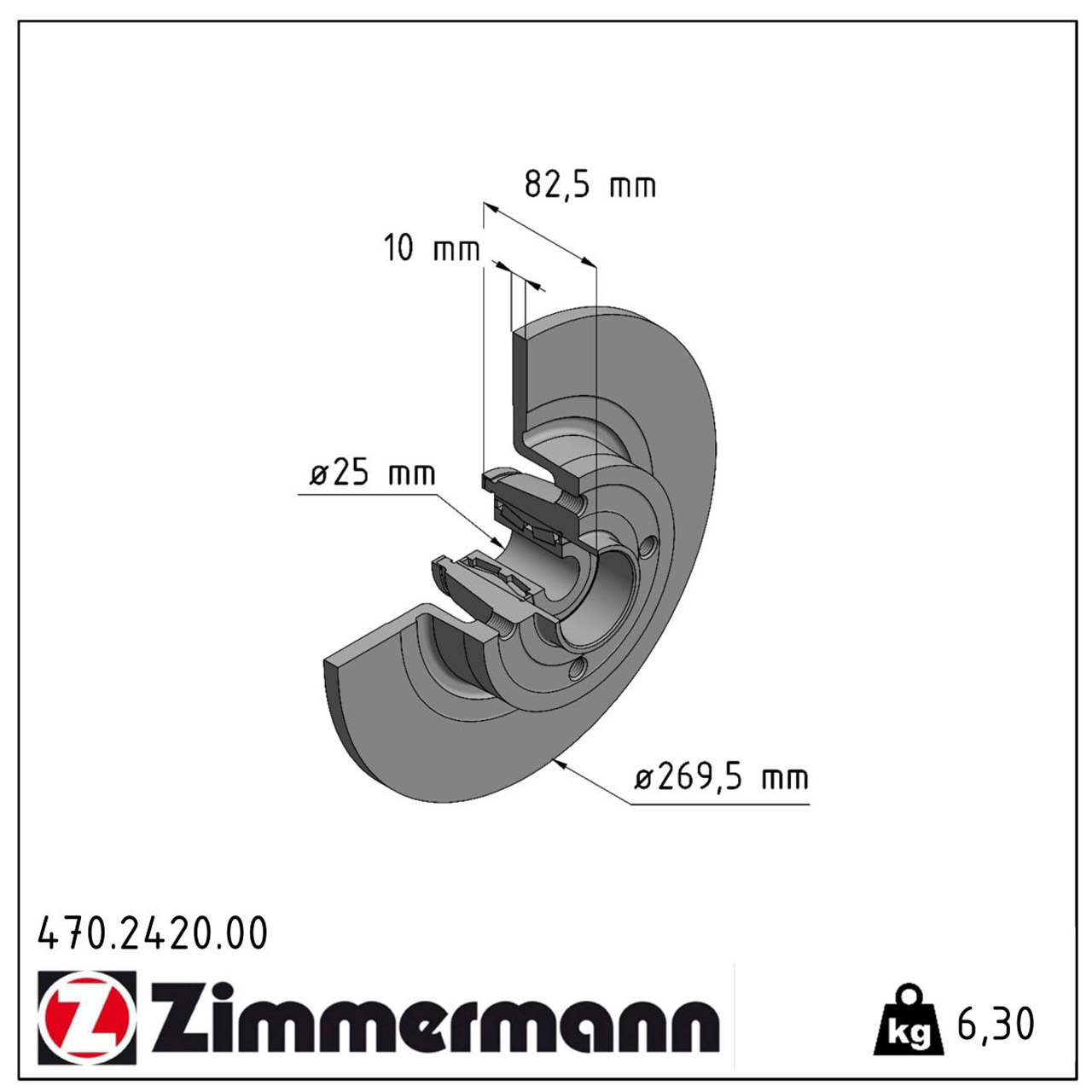 ZIMMERMANN Bremsscheiben + Radlager Satz RENAULT Grand / Scenic 2 hinten