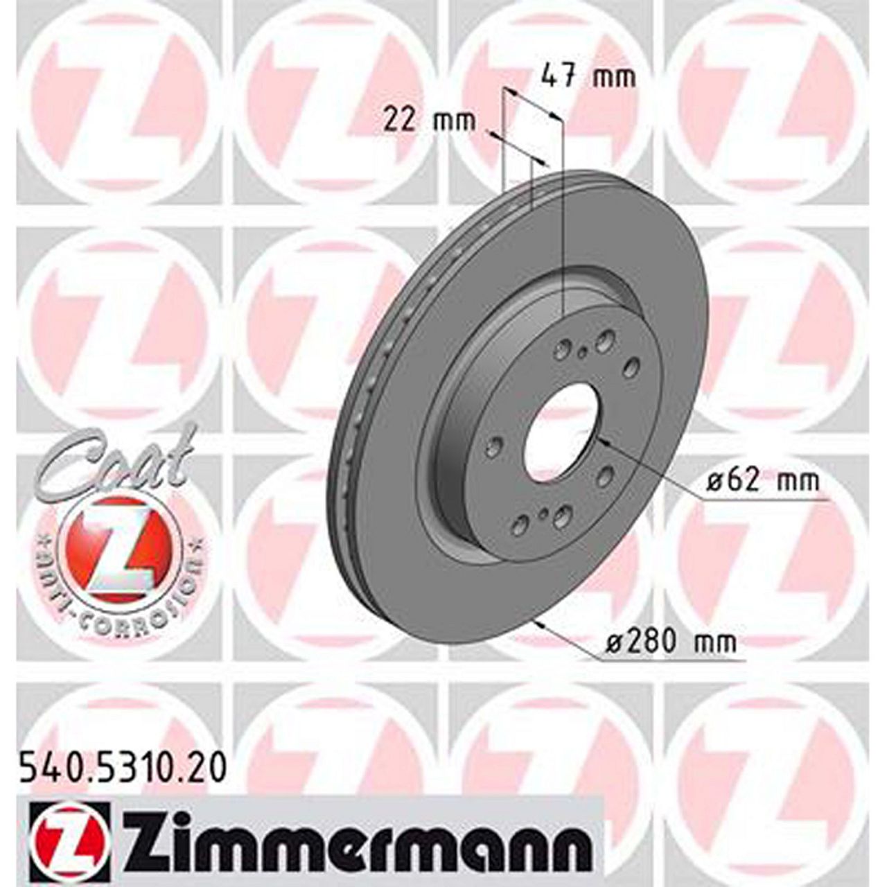 ZIMMERMANN Bremsscheiben für Suzuki SX4 S-Cross Vitara (LY) 1.6 1.6DDiS vorne