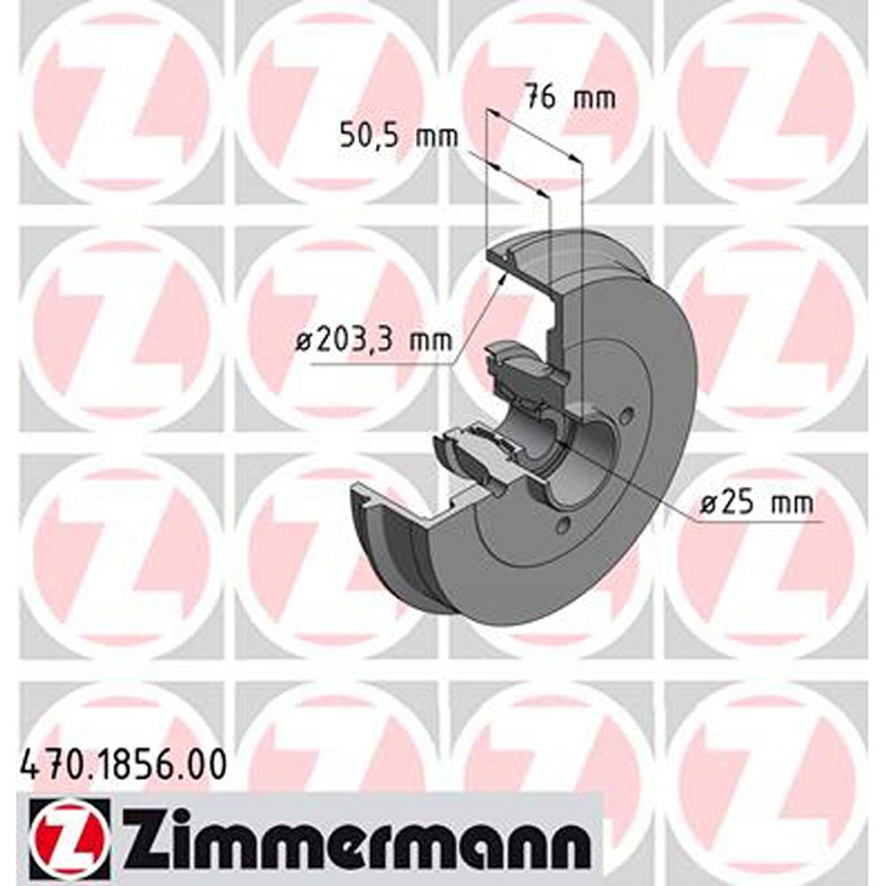 ZIMMERMANN Bremstrommeln + Radlager Satz RENAULT Twingo 2 1.2 1.5 dCi hinten