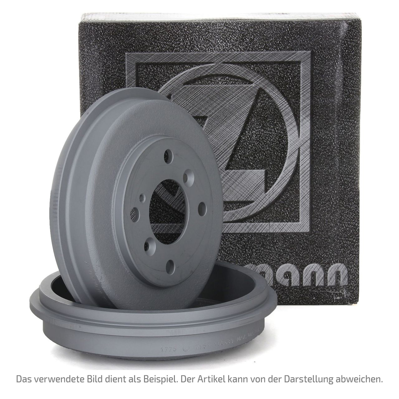 ZIMMERMANN Bremstrommeln Satz SKODA Octavia 1 (1U) PR-1KG/1KN hinten 1J0609617B