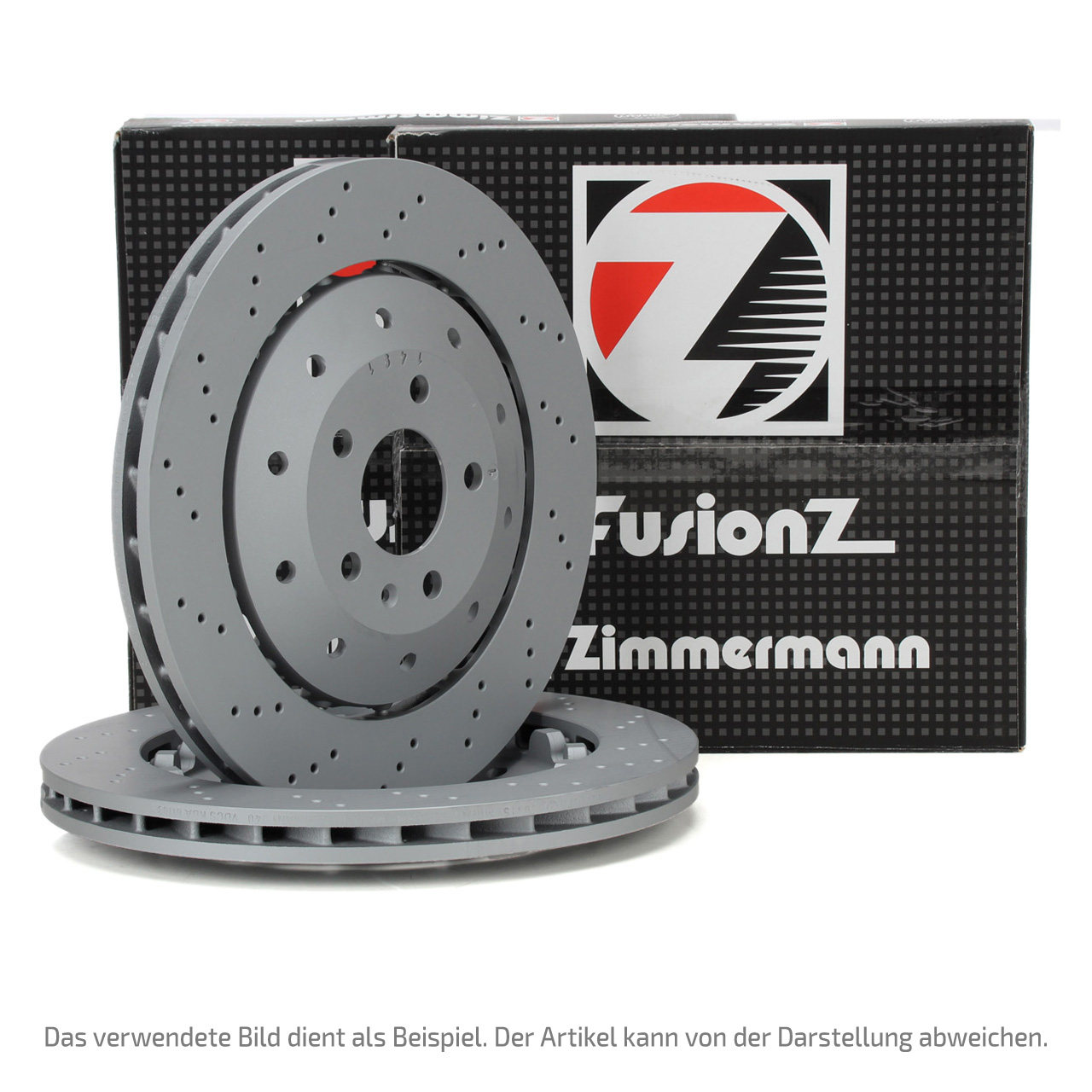 Zimmermann FORMULA Z Bremsscheiben Satz BMW 1er E82 1M 3er E90 E93 E92 M3 / GTS hinten