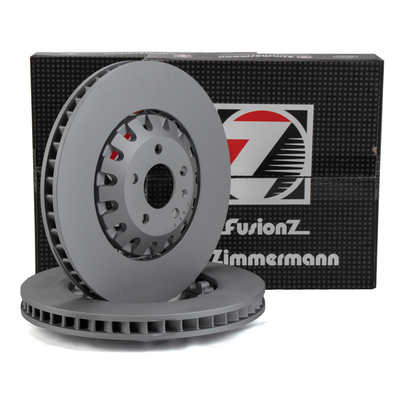 Zimmermann FORMULA Z Bremsscheiben Satz AUDI A6 C8 A7 4K A8 Q5 Q7 Q8 VW Touareg CR7 vorne