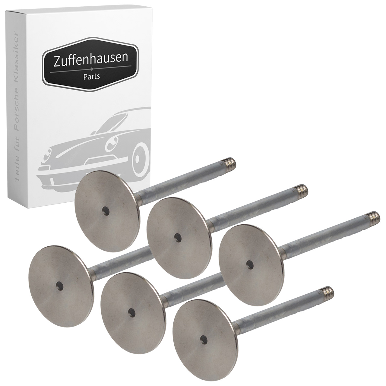 6x Auslassventil Ø 42,5mm für PORSCHE 993 3.6/3.8 Carrera 272/286 PS ab 1994 99310541901