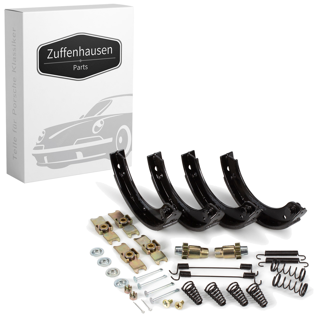 Bremsbacken + Zubehör Satz für PORSCHE 911 2.0-3.2 1969-1989 PCG35209711