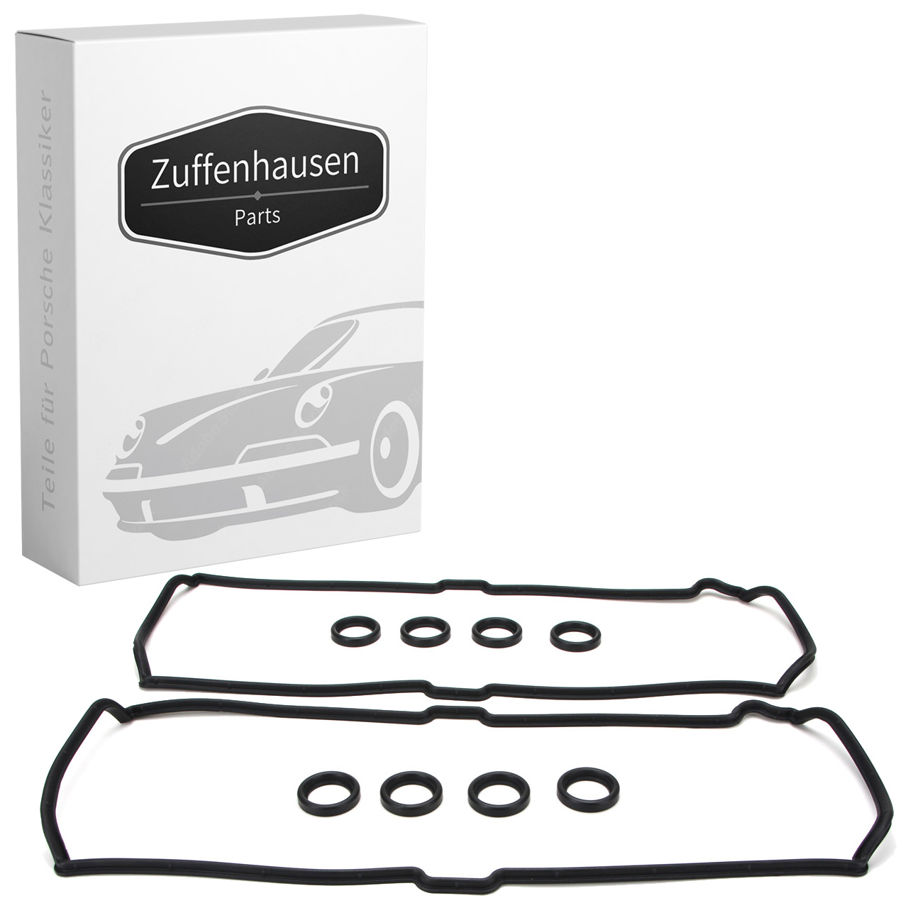 2x Ventildeckeldichtung + Kerzenschaftdichtung PORSCHE 928 S / GT 944 S / S2 968