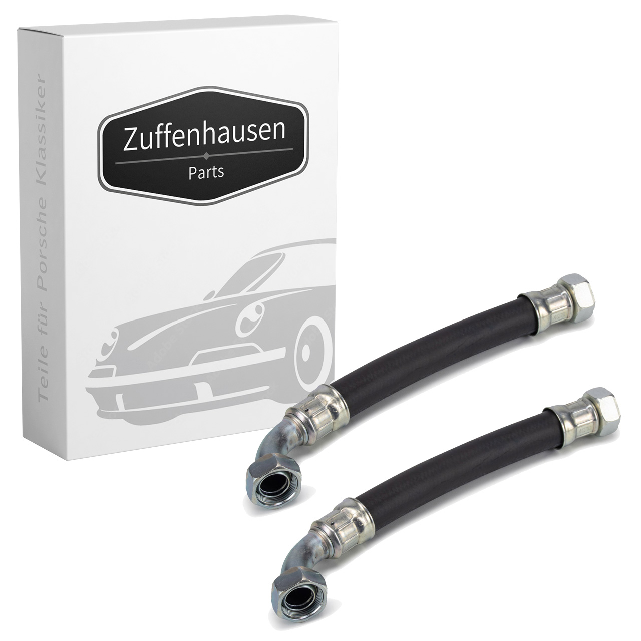 2x Ölleitung Reglergehäuse Kühlschlange für PORSCHE 911 2.3 2.7 S / SC Carrera 91110736100