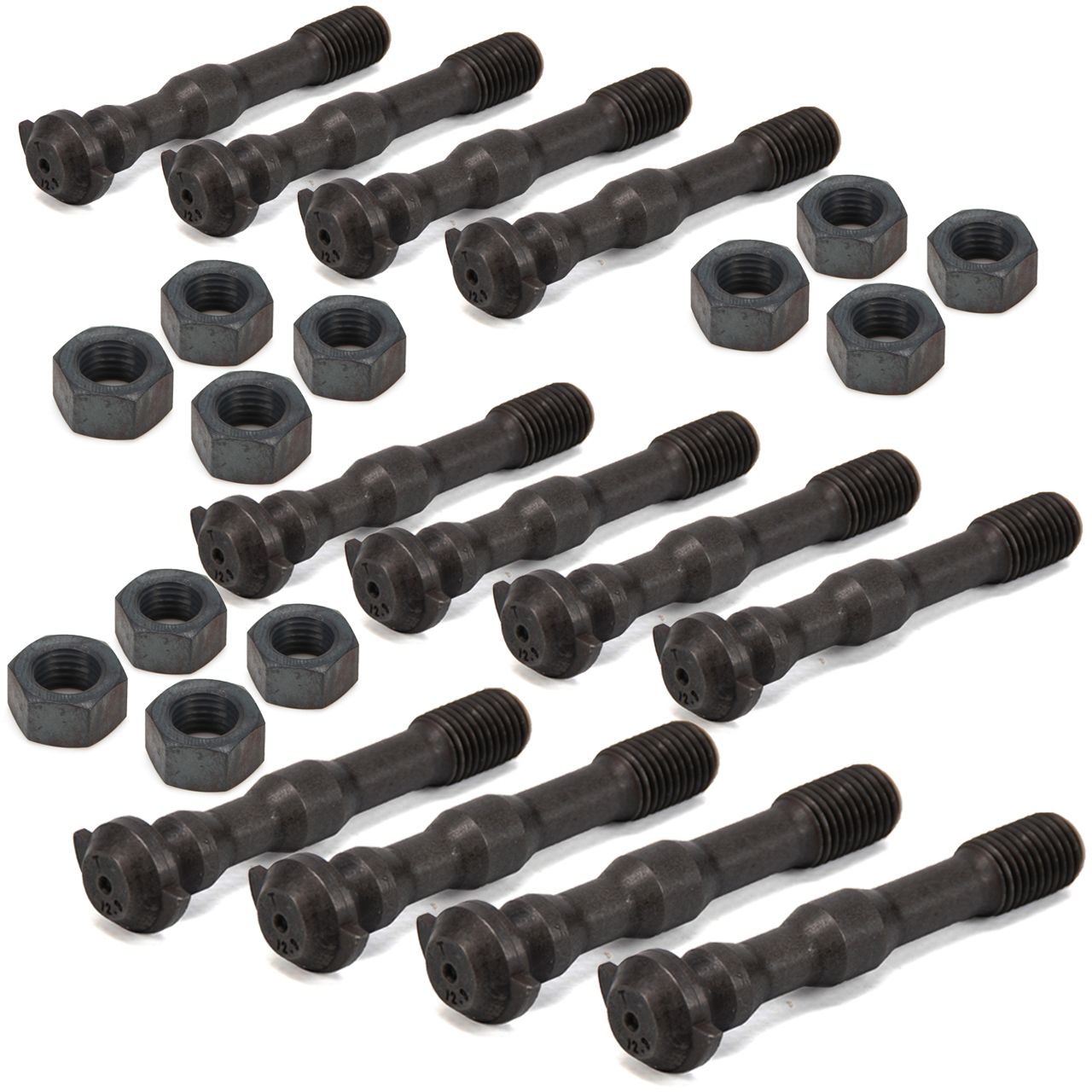 12x Pleuelschraube 10x69mm + Pleuelmutter für PORSCHE 911 2.2-3.0 ab 1972