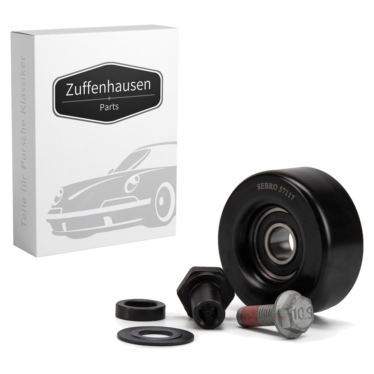 Spannrolle Keilrippenriemen für PORSCHE 997 3.6 Carrera Boxster Cayman 986 987 99610211757