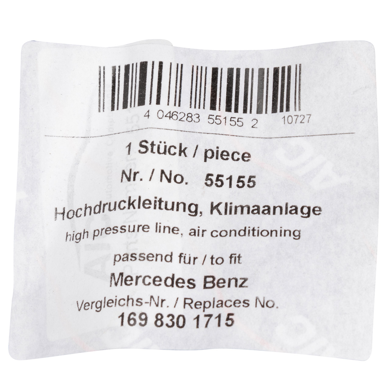 AIC 55155 Kältemittelleitung Hochdruckleitung MERCEDES-BENZ A-Klasse W169 W245 M266 OM640