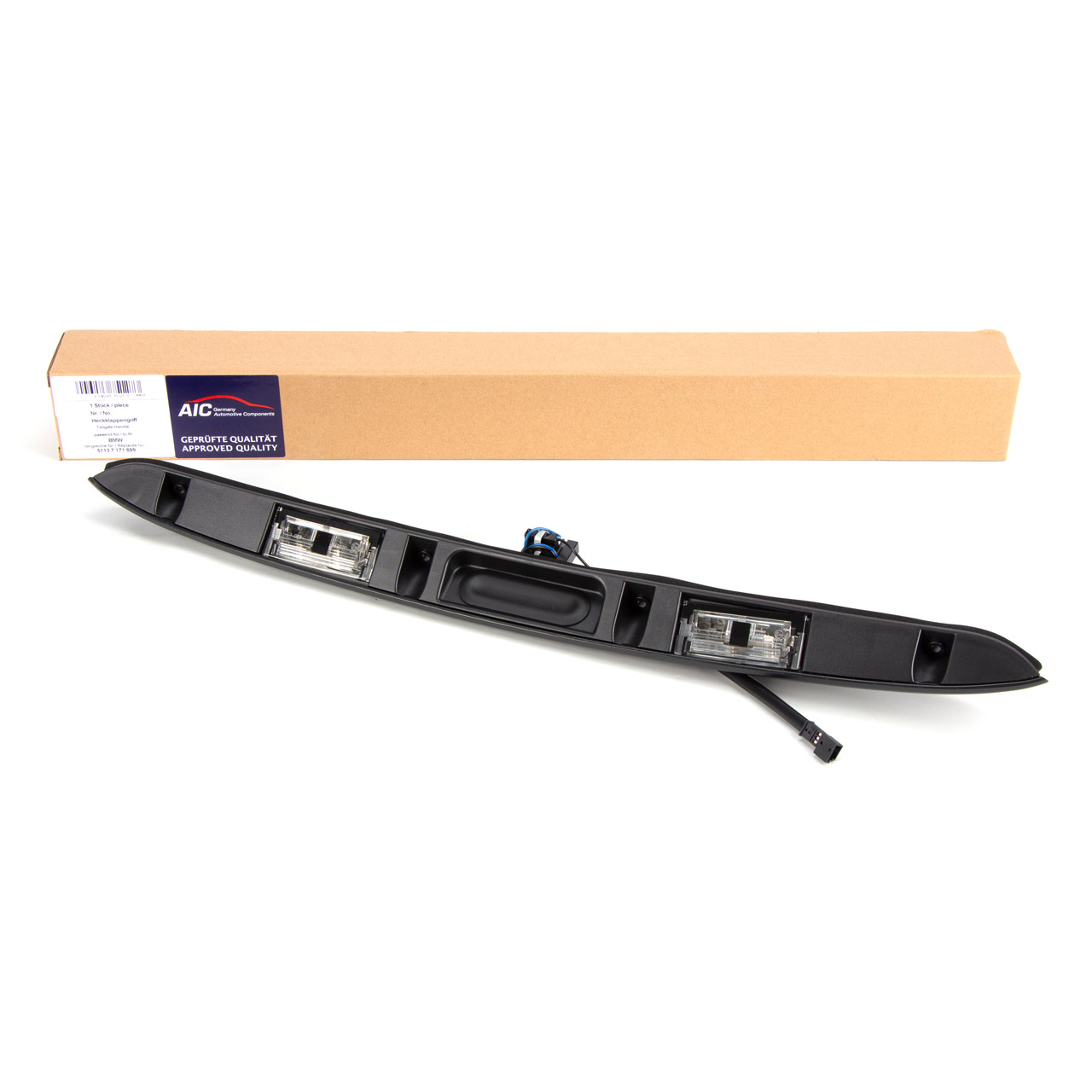 AIC 75127 Heckklappengriff Griff Heckklappe Taster BMW 3er E46 Limo + Compact 51137171699