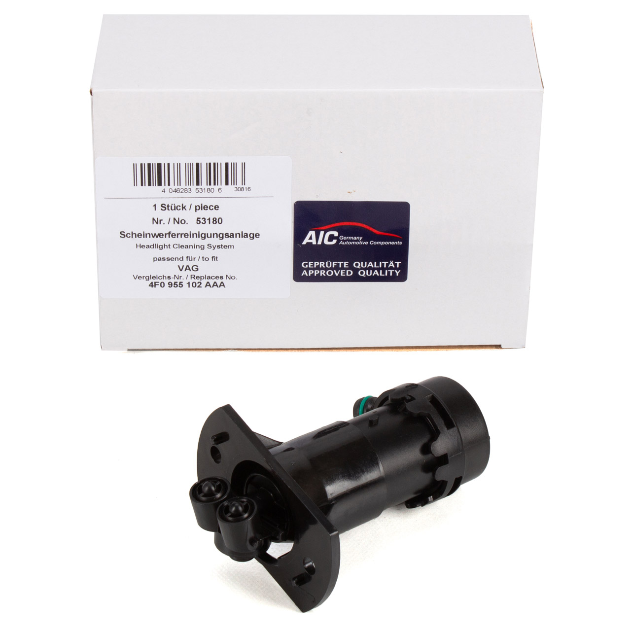 AIC Waschwasserdüse Scheinwerferwaschanlage AUDI A6 / Avant / Allroad rechts 4F0955102