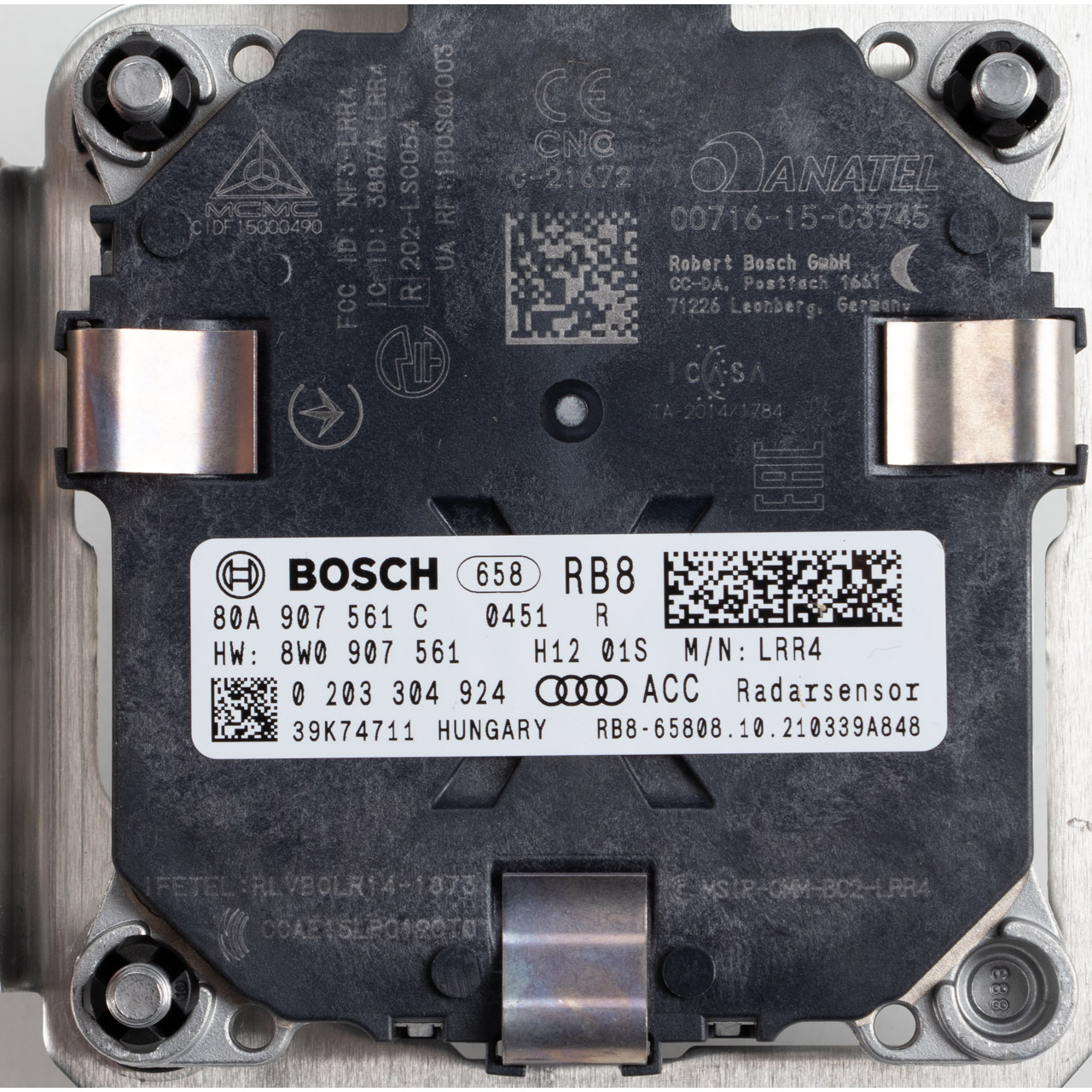 Radarsensor Abstandssensor Abstandsregelung MASTER für AUDI Q5 FY vorne rechts 80A907561E