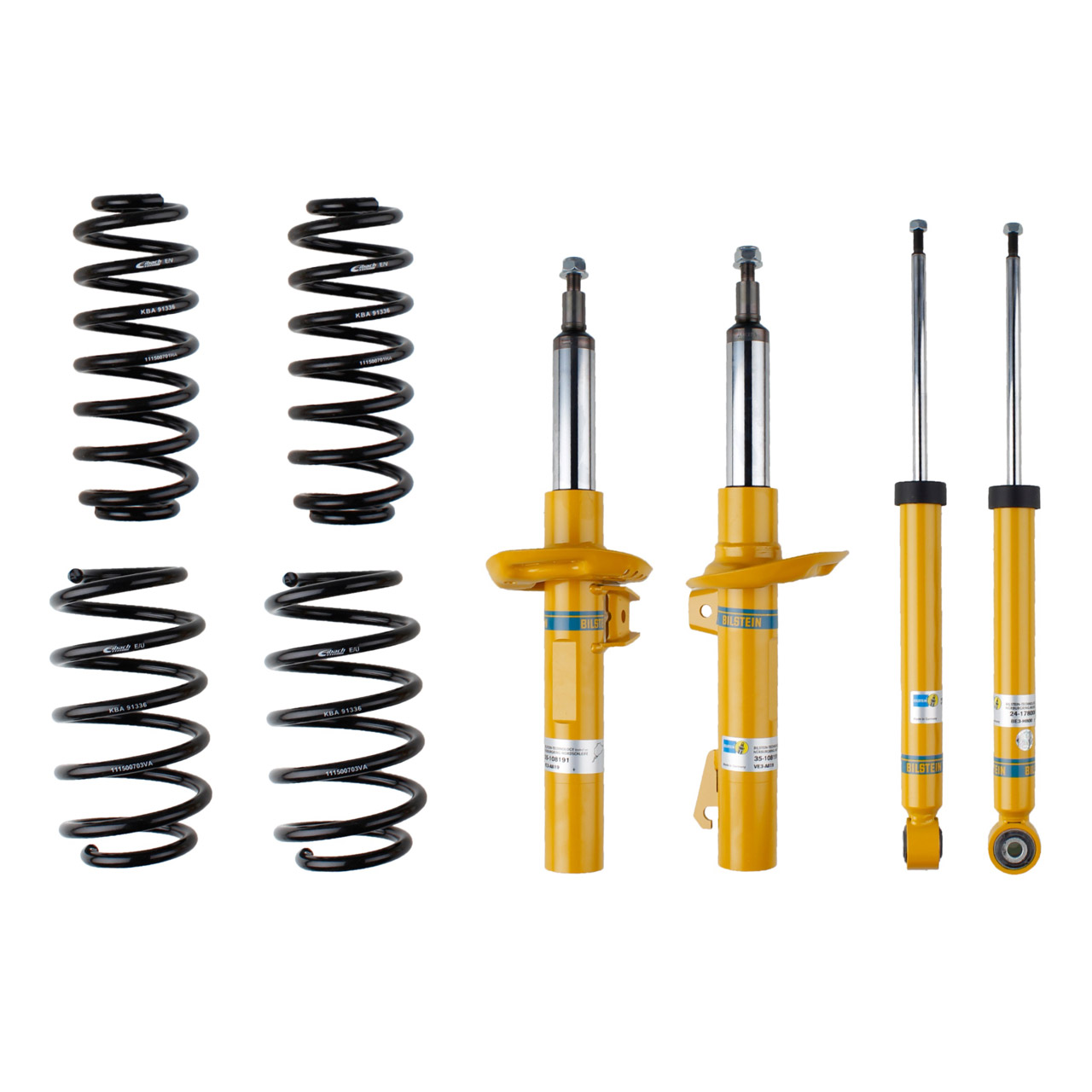 BILSTEIN 46-182517 B12 Pro-Kit Sportfahrwerk Satz SEAT Altea XL (5P5, 5P8) vorne + hinten