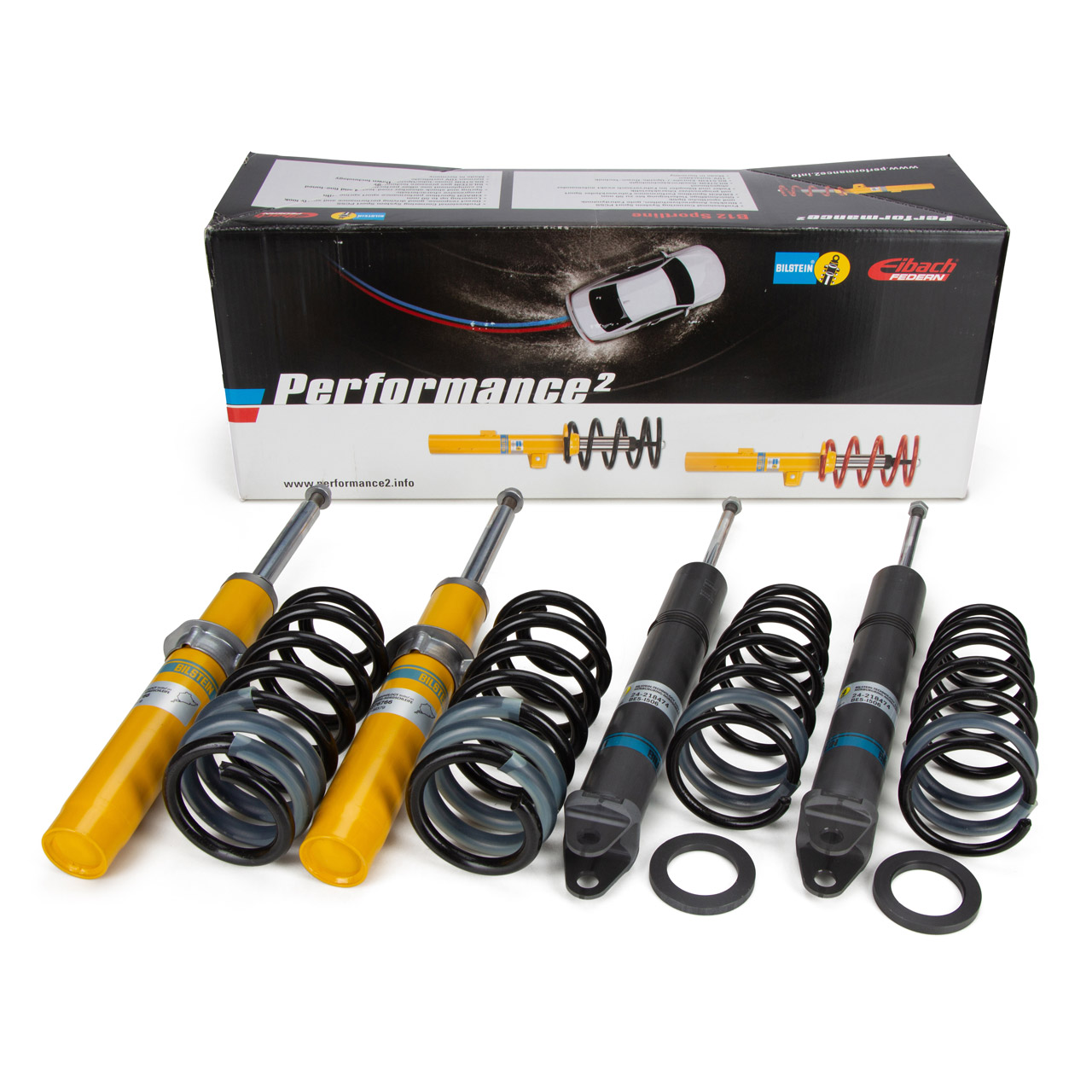 BILSTEIN 46-258878 B12 Pro-Kit Sportfahrwerk Satz PORSCHE 991 3.4 Carrera + 3.8 Carrera S