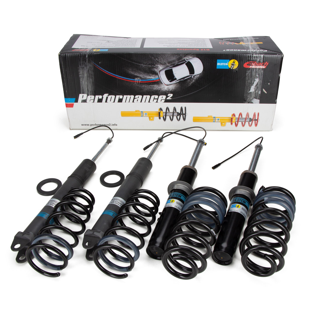 BILSTEIN 46-258908 B12 Damptronic Pro-Kit Sportfahrwerk Satz PORSCHE 991 3.4/3.8 Carrera S