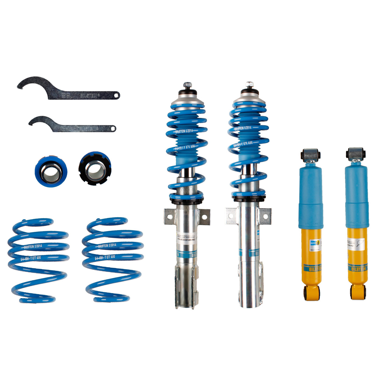 BILSTEIN 47-087484 B14 PSS Gewindefahrwerk Satz OPEL Astra G CC vorne + hinten