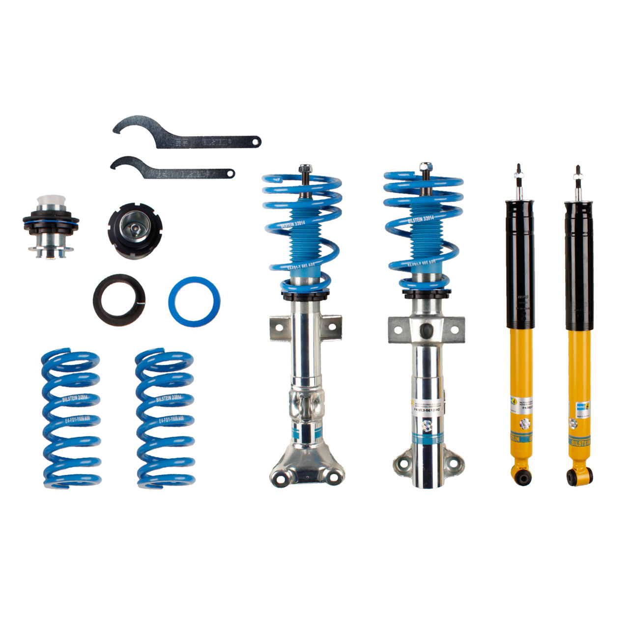 BILSTEIN 47-116115 B14 PSS Gewindefahrwerk Satz MERCEDES-BENZ SLK R171 vorne + hinten