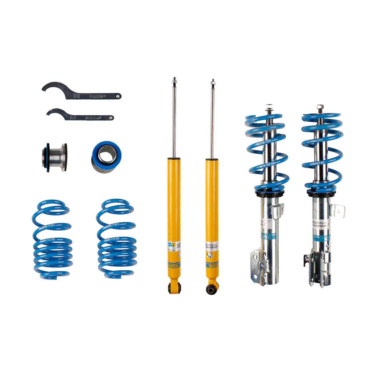 BILSTEIN B14 PSS Gewindefahrwerk Satz FORD Fiesta 6 MK6 MAZDA 2 (DE_, DH_) vorne + hinten