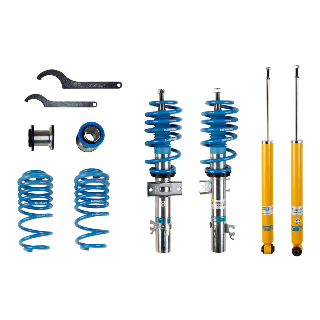 BILSTEIN B14 PSS Gewindefahrwerk Satz VW Polo 5 AUDI A1 8X SEAT Ibiza 4 vorne + hinten