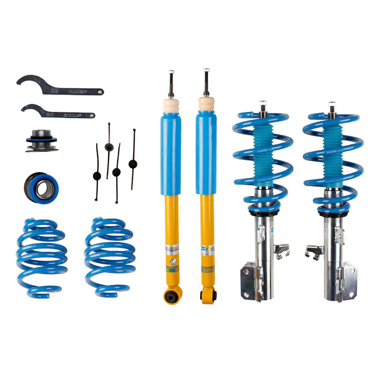 BILSTEIN 47-228214 B14 PSS Gewindefahrwerk Satz NISSAN Juke (F15) vorne + hinten