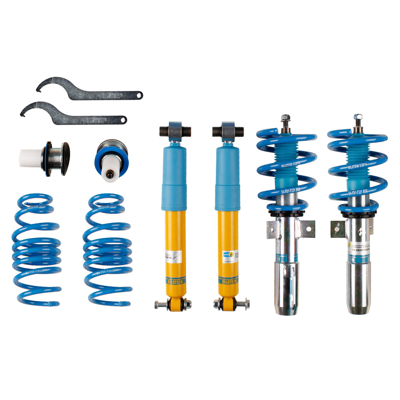 BILSTEIN B14 PSS Gewindefahrwerk Satz RENAULT Megane 3 Coupe 2.0 TCe / R.S. vorne + hinten