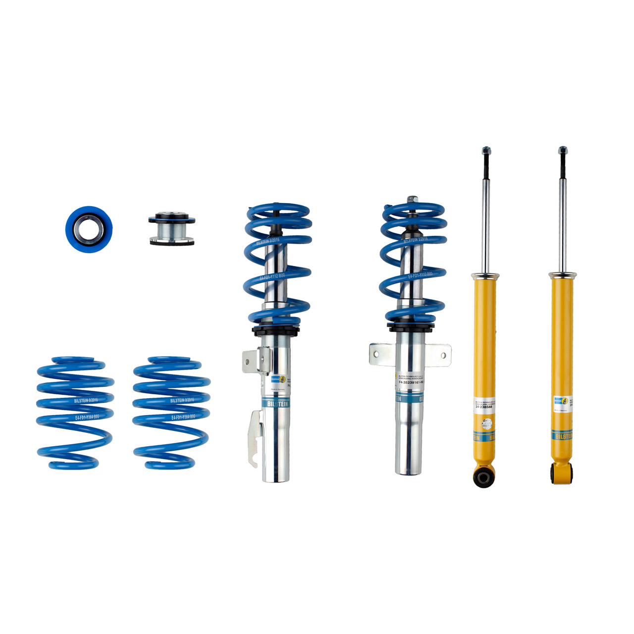 BILSTEIN B14 PSS Gewindefahrwerk Satz RENAULT Clio 3 Sport ab 09.2010 vorne + hinten