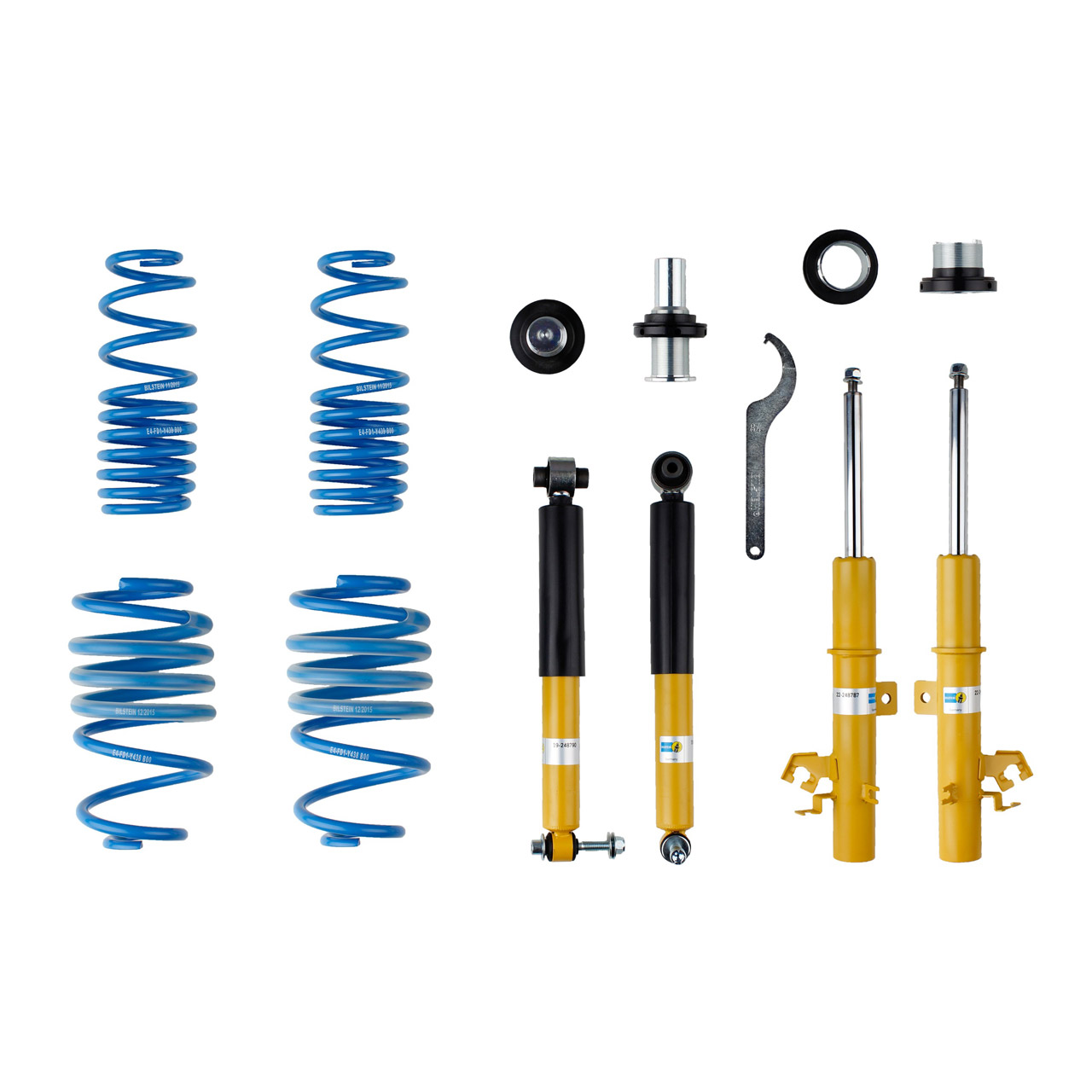 BILSTEIN B14 PSS Gewindefahrwerk Satz NISSAN Qashqai 2 J11 RENAULT Kadjar vorne + hinten