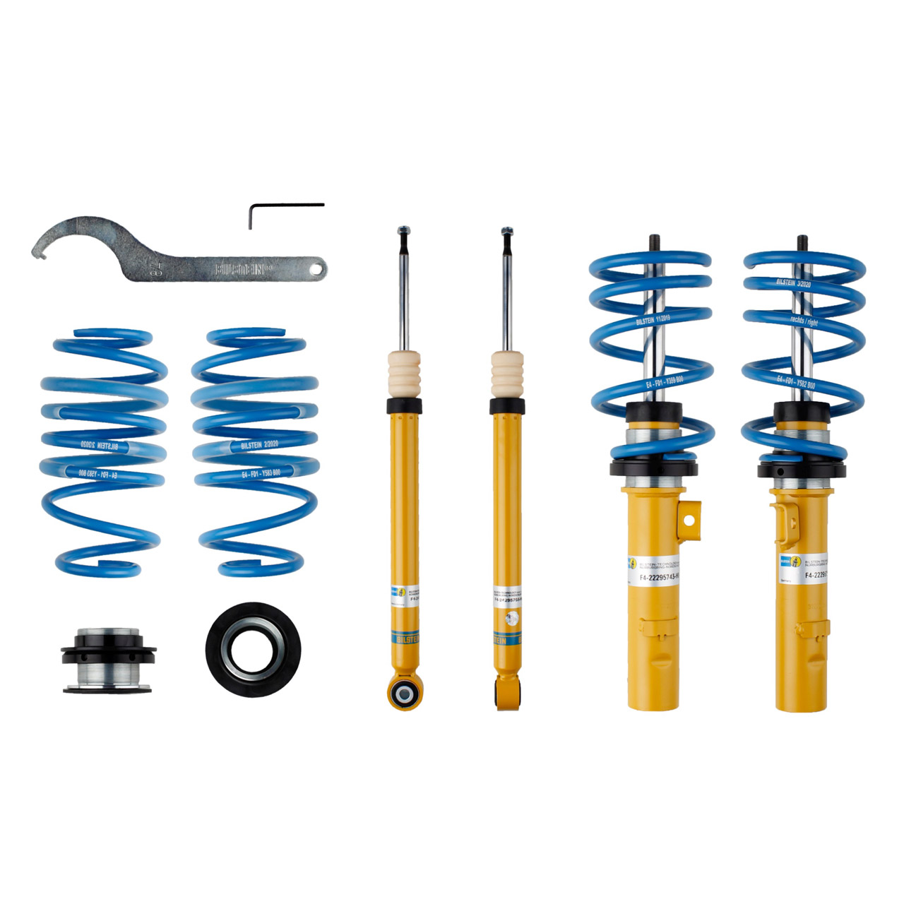 BILSTEIN 47-282117 B14 PSS Gewindefahrwerk Satz HONDA Civic 10 (FC_, FK_) vorne + hinten