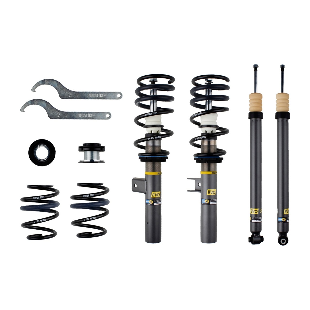 BILSTEIN 47-295735 EVO S Gewindefahrwerk Satz MERCEDES-BENZ W177 V177 W247 vorne + hinten