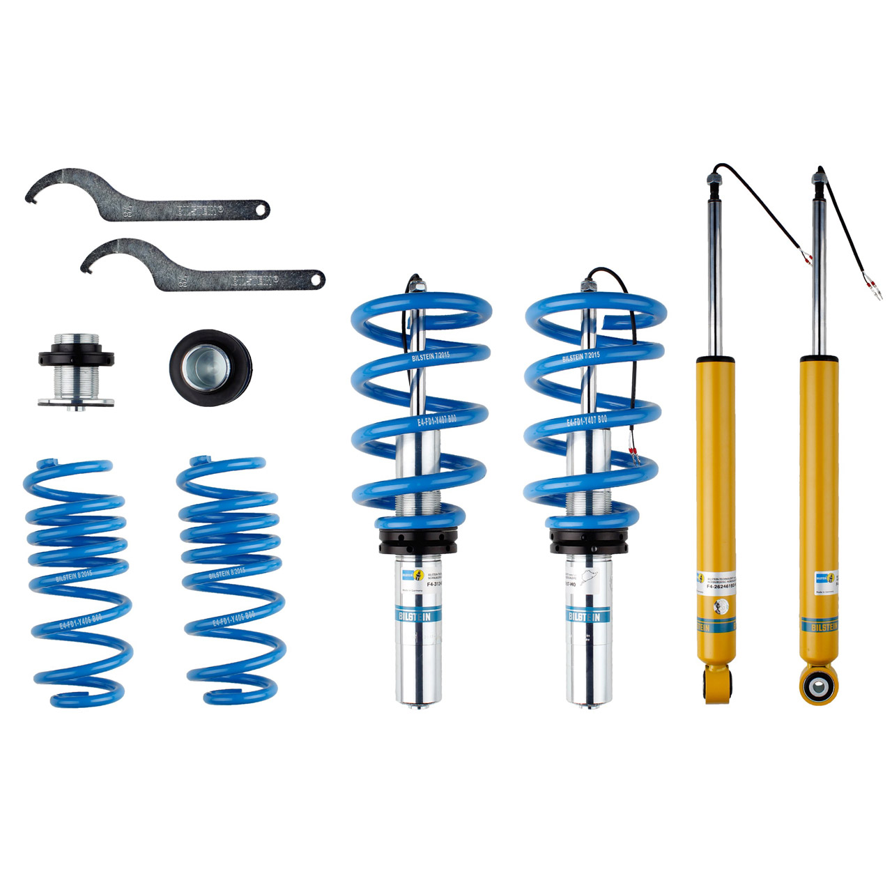 BILSTEIN 49-246179 B16 Damptronic Gewindefahrwerk Satz PORSCHE Macan (95B) vorne + hinten