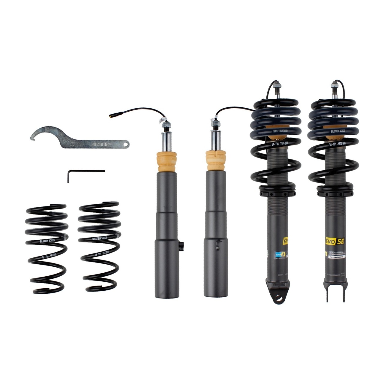 BILSTEIN 49-300581 EVO SE Gewindefahrwerk Satz PORSCHE 992 PR-2UH vorne + hinten