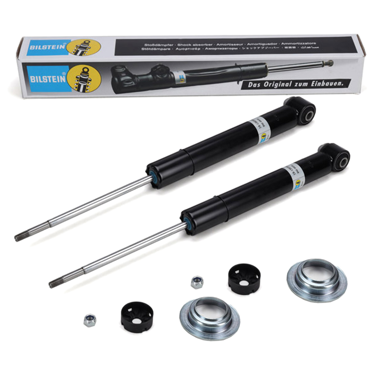 2x BILSTEIN B4 19-138381 Stoßdämpfer Gasdruckdämpfer BMW 5er E60 Hinterachse 33526785982