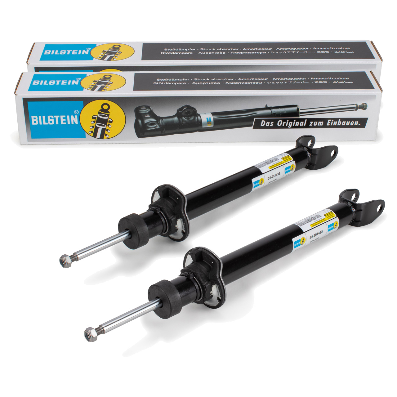 2x BILSTEIN B4 24-251433 Stoßdämpfer MERCEDES-BENZ C-Klasse W205 S205 Avantgarde vorne